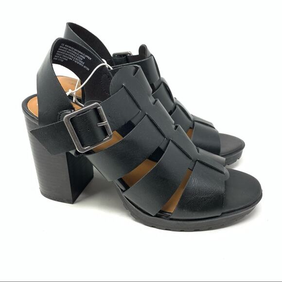 Universal Thread Anastasia Stacked Heel Sandal 6.5 - Picture 6 of 6